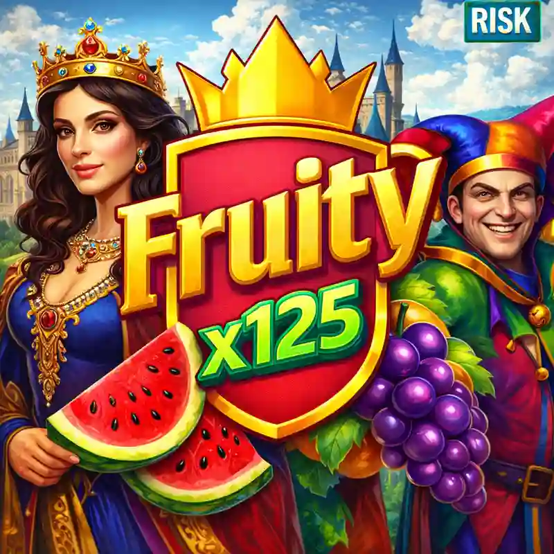 Fruity x125 online slot game at superking casino